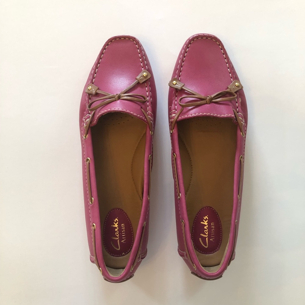 Clark's Dunbar Leather Loafers - Never Worn